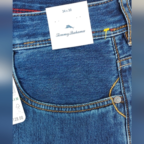 Tommy Bahama Cayman Island relaxed jeans SZ.34x31 NWT - Picture 4 of 7